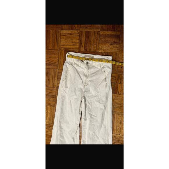 Joe's Jeans The Avery High Rise Wide Leg Jeans Off White - MSRP $148 - Sz 28 - Picture 8 of 10